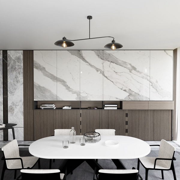 Lampa sufitowa FOSTER 2 BLACK