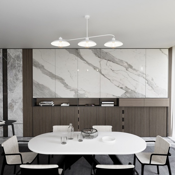 Lampa sufitowa FOSTER 3 WHITE