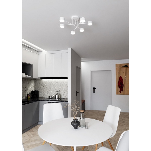 Lampa sufitowa HALO 6 WHITE