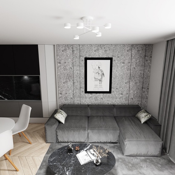 Lampa sufitowa HALO 6 WHITE