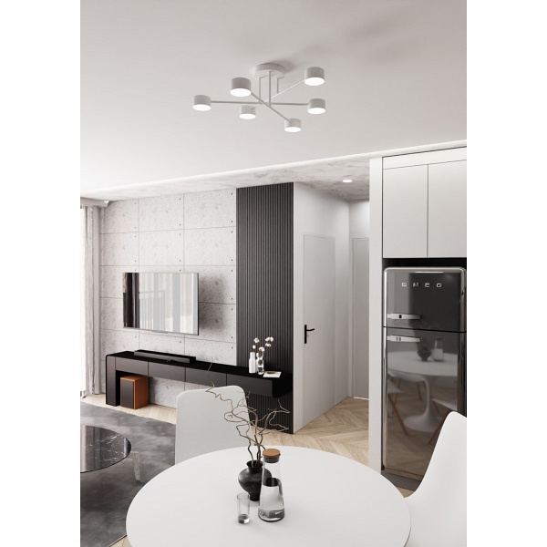 Lampa sufitowa HALO 6 WHITE