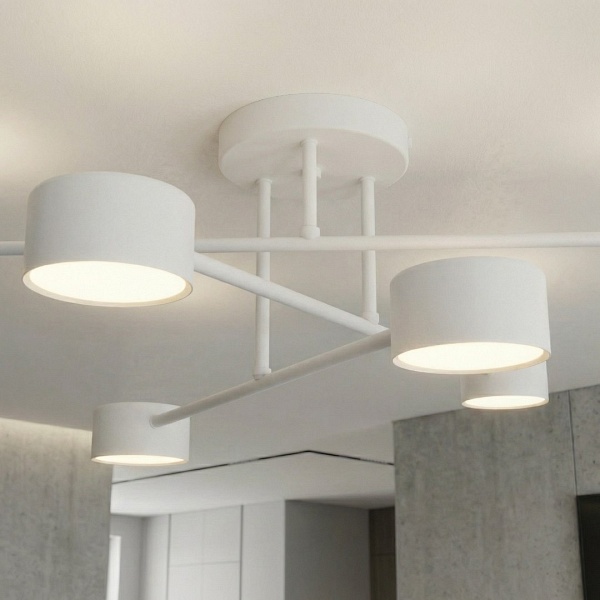 Lampa sufitowa HALO 6 WHITE - Emibig