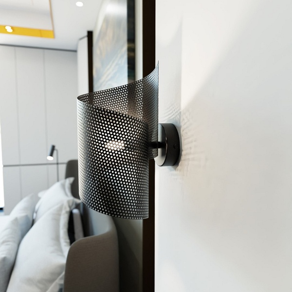 Kinkiet SPIRAL BLACK