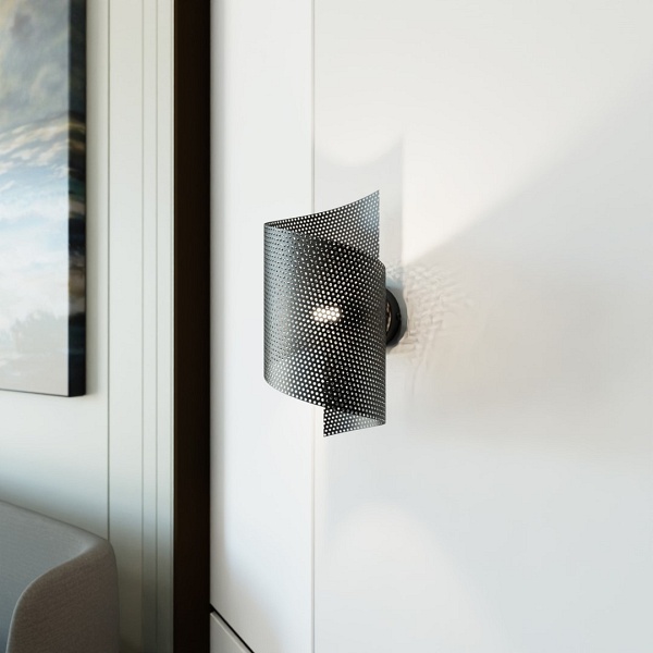 Kinkiet SPIRAL BLACK