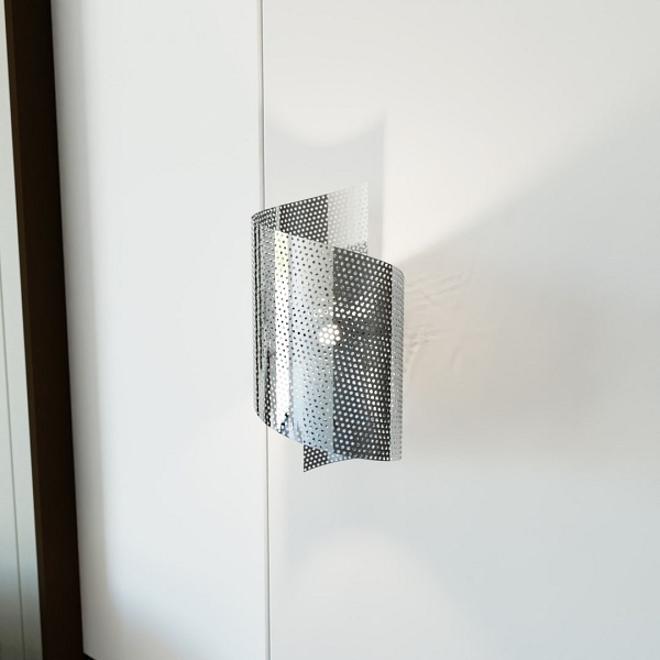 Kinkiet SPIRAL CHROME - Emibig