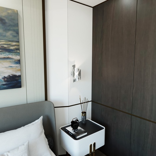 Kinkiet SPIRAL CHROME