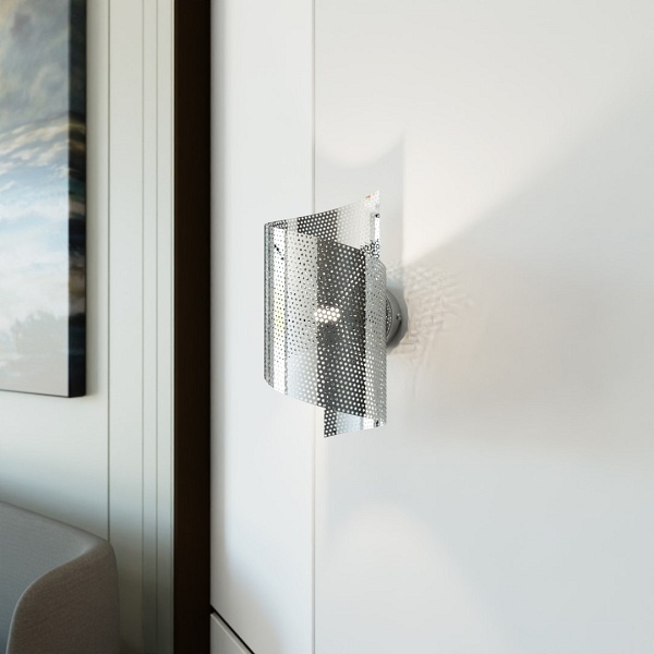 Kinkiet SPIRAL CHROME