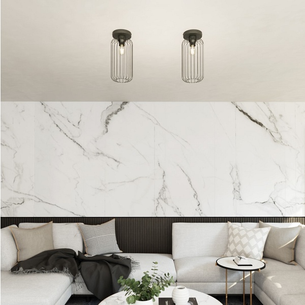 Lampa sufitowa BARN 1 BL