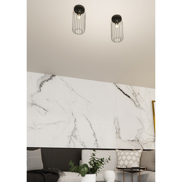 Lampa sufitowa BARN 1 BL