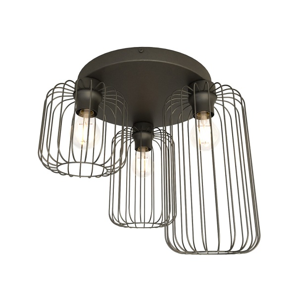 Lampa sufitowa BARN 3PREM BL