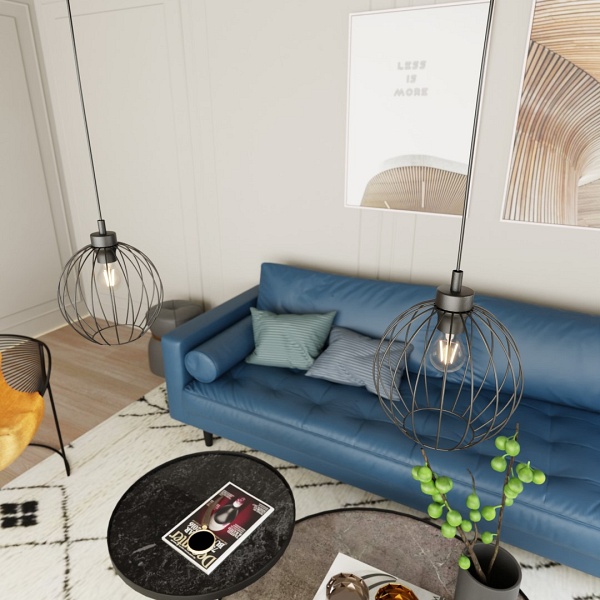 Lampa wisząca NANDO 1 BL