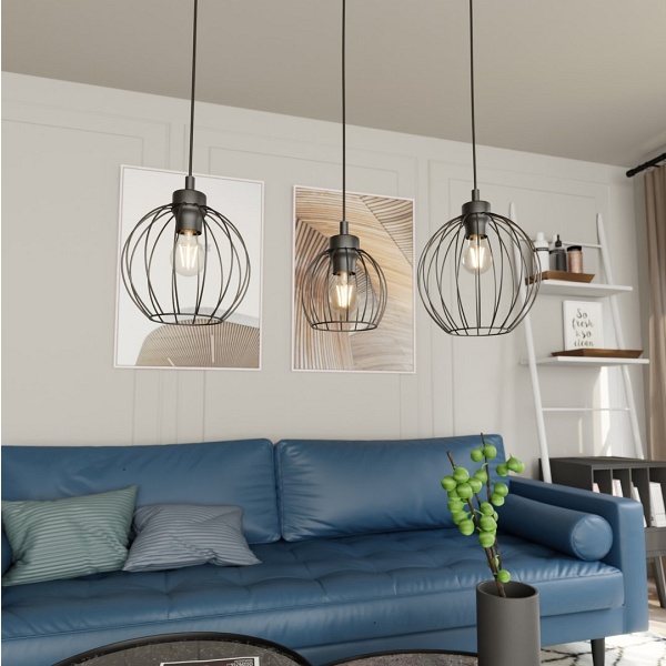 Lampa wisząca NANDO 3 BL