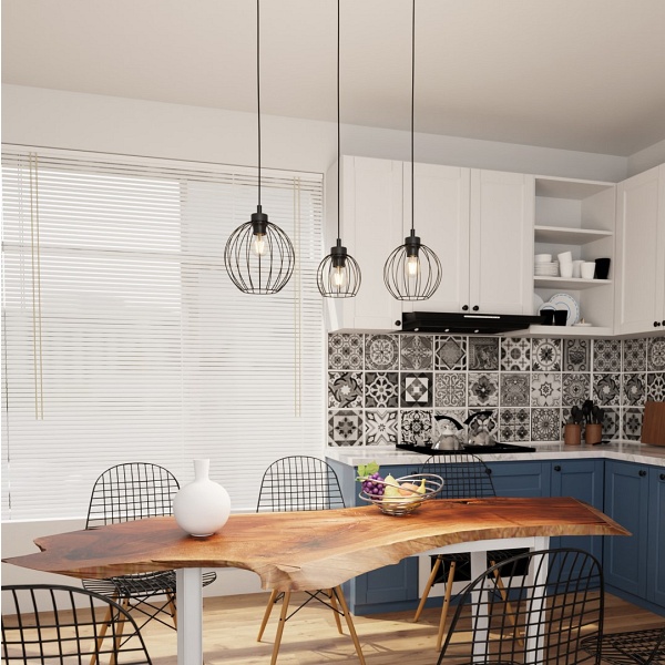 Lampa wisząca NANDO 3 BL