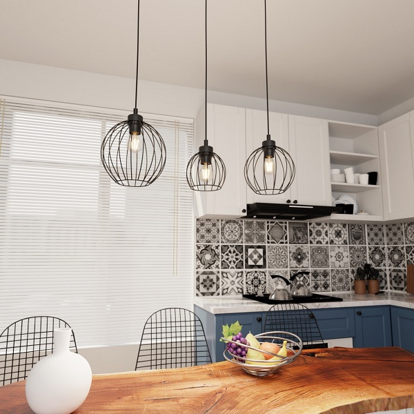 Lampa wisząca NANDO 3 BL