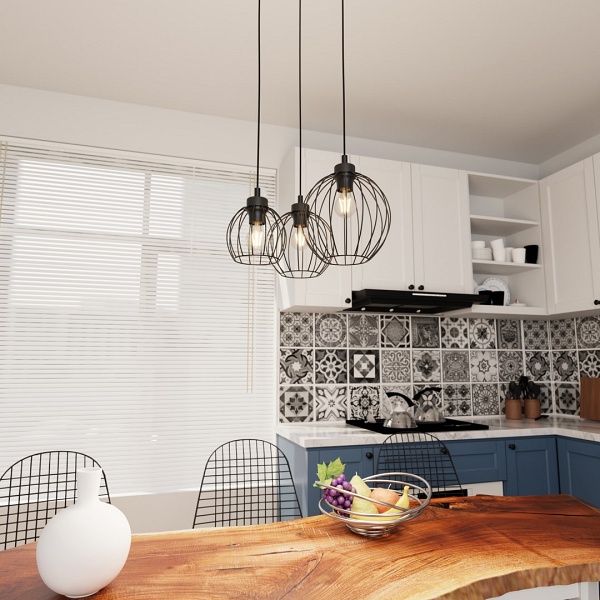 Lampa wisząca NANDO 3PREM BL