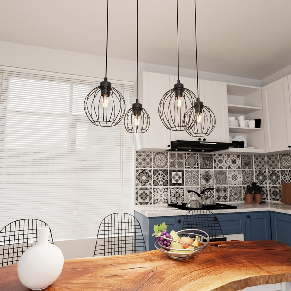 Lampa wisząca NANDO 4 BL