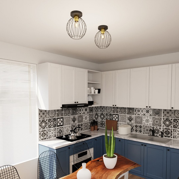 Lampa sufitowa NEST 1 BL GOLD