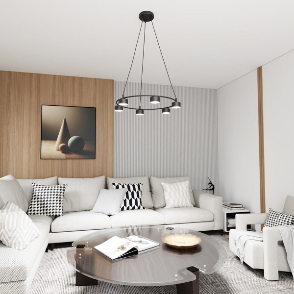 Lampa wisząca STARLIT 6 BL