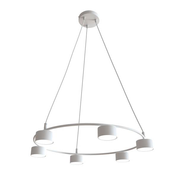 Lampa wisząca STARLIT 6 WH - Emibig