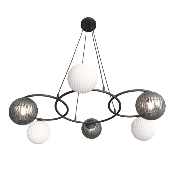 Lampa sufitowa LIBRA 6 BL MIX oprawa oświetleniowa - Emibig