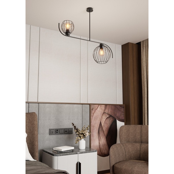 Lampa sufitowa ECHO 2 BL - Emibig