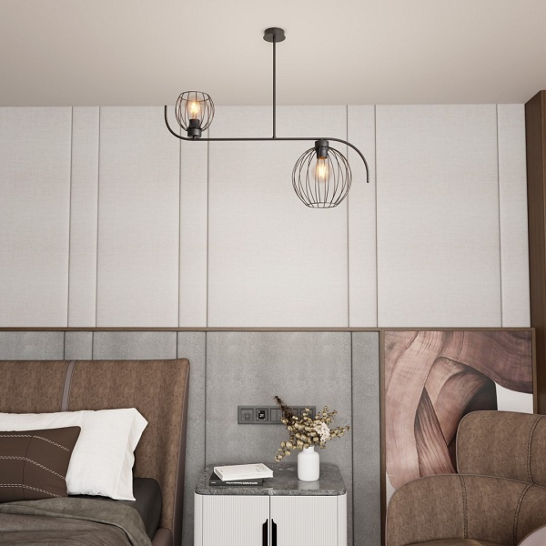 Lampa sufitowa ECHO 2 BL