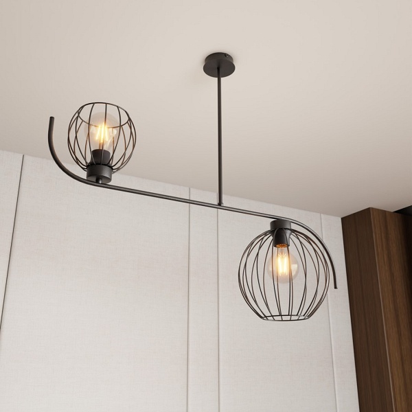 Lampa sufitowa ECHO 2 BL