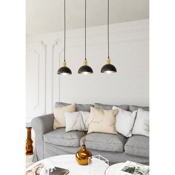 Lampa wisząca MOTO 3 BL