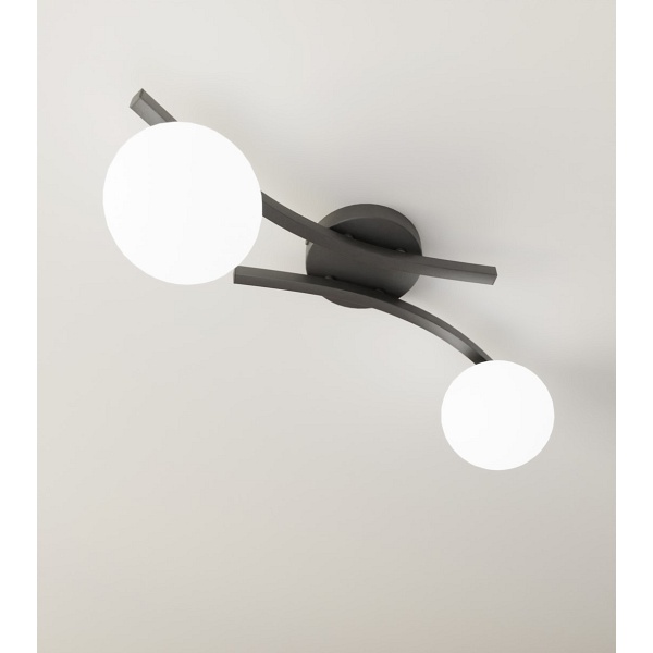 Lampa sufitowa OPUS 2 BL OPAL