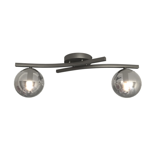 Lampa sufitowa OPUS 2 BL GRAFIT - Emibig