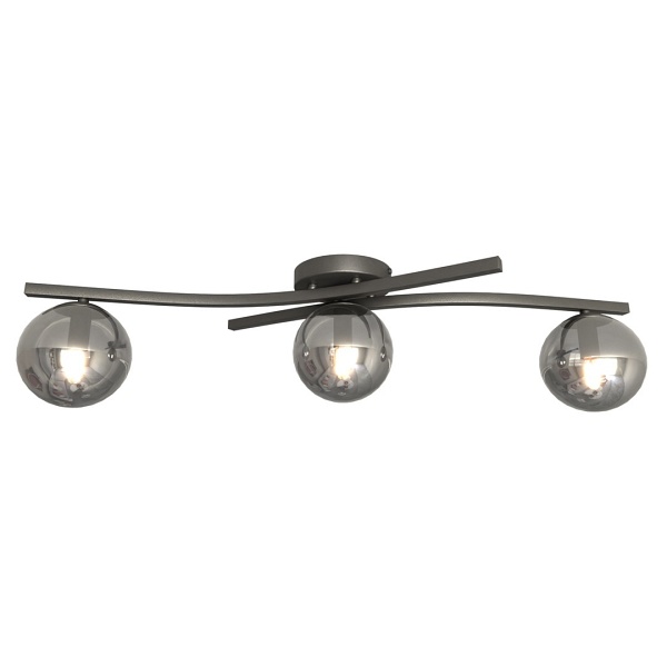 Lampa sufitowa OPUS 3 BL GRAFIT - Emibig