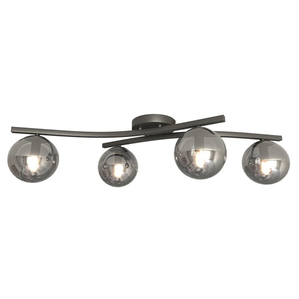Lampa sufitowa OPUS 4 BL GRAFIT - Emibig