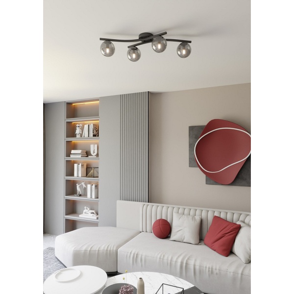 Lampa sufitowa OPUS 4 BL GRAFIT