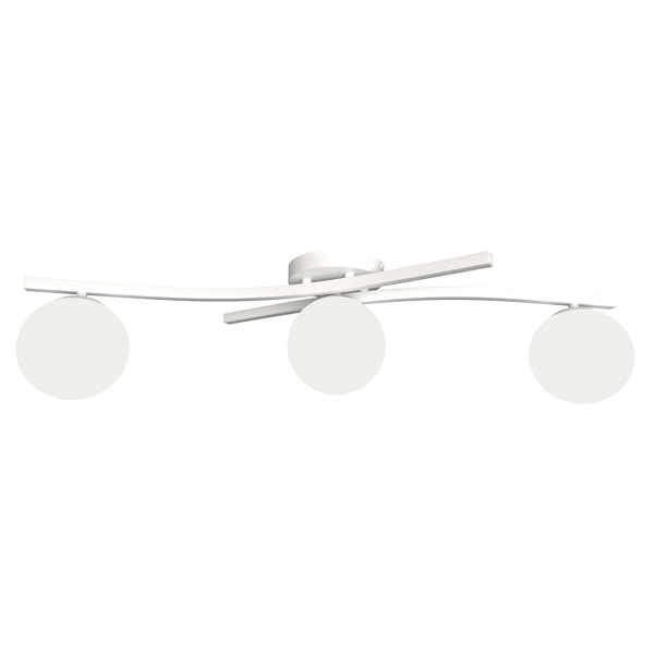Lampa sufitowa OPUS 3 WH OPAL - Emibig