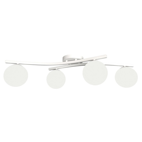 Lampa sufitowa OPUS 4 WH OPAL - Emibig