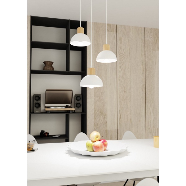 Lampa wisząca SECO 3 PREM WH