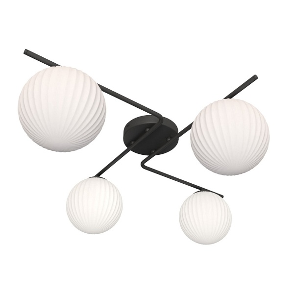 Lampa sufitowa VESPA 4 BL OPAL