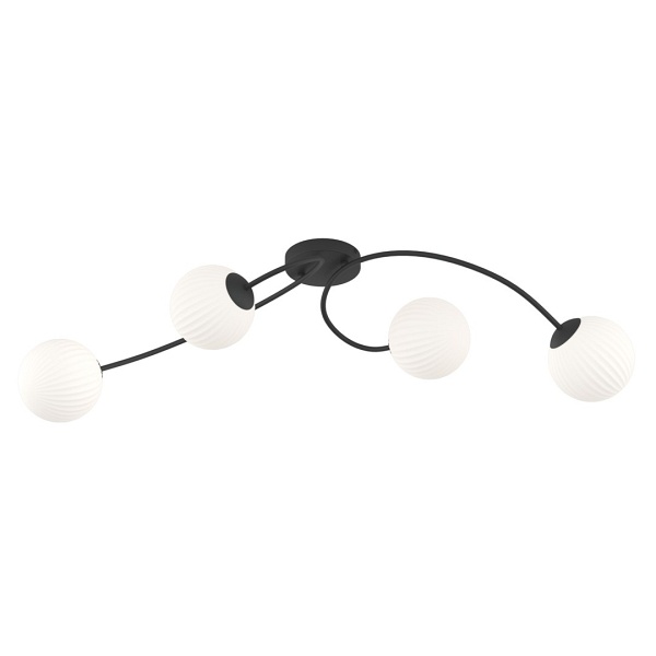 Lampa sufitowa VIBRA 4 BL OPAL