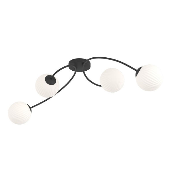 Lampa sufitowa VIBRA 4 BL OPAL - Emibig