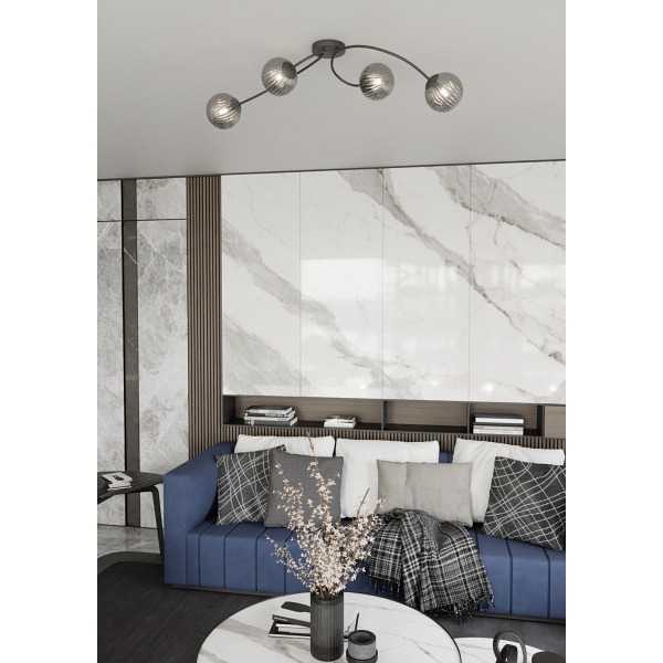 Lampa sufitowa VIBRA 4 BL GRAFIT