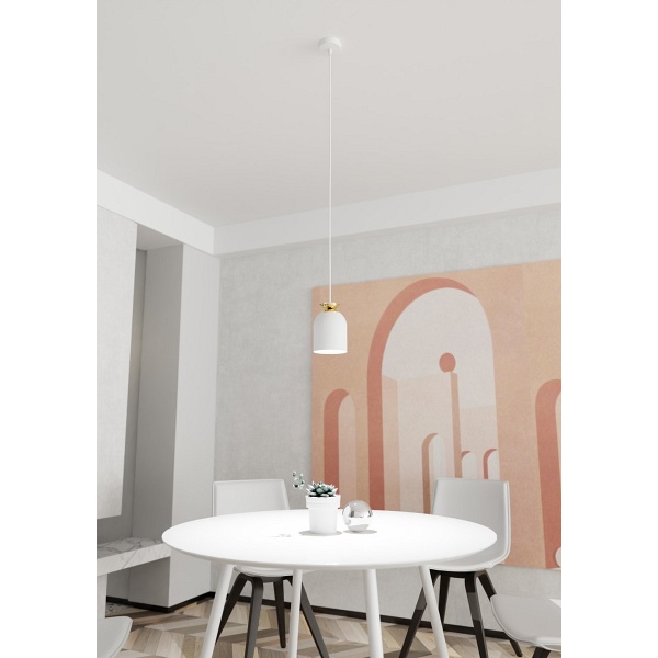 Lampa wisząca TARGET 1 WH - Emibig