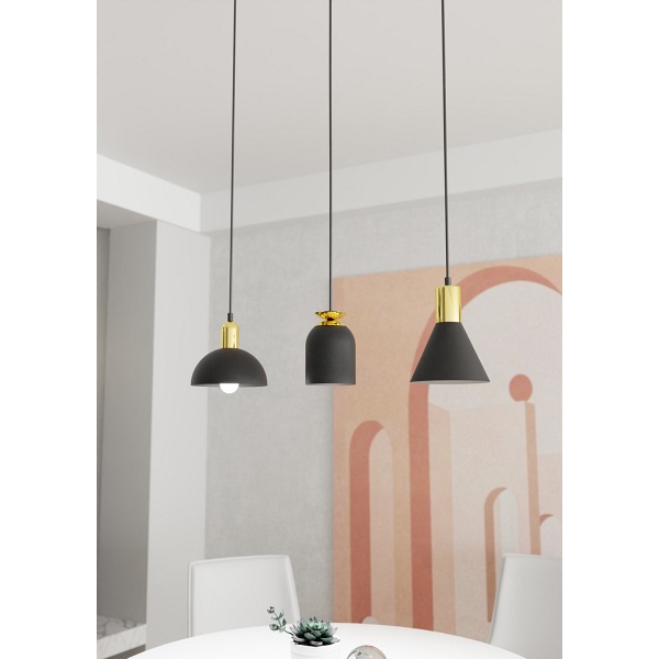 Lampa wisząca FOX 3 BL