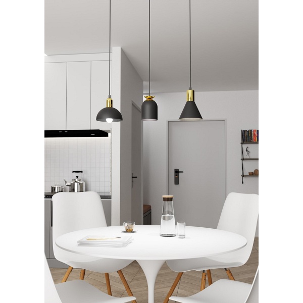 Lampa wisząca FOX 3 BL