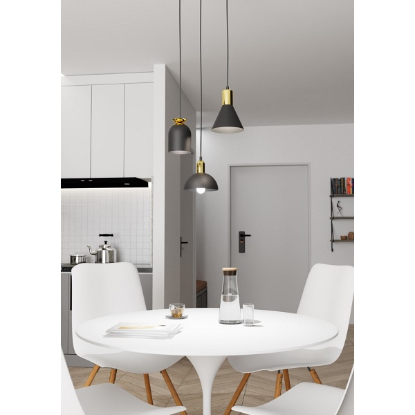 Lampa wisząca FOX 3 PREM BL