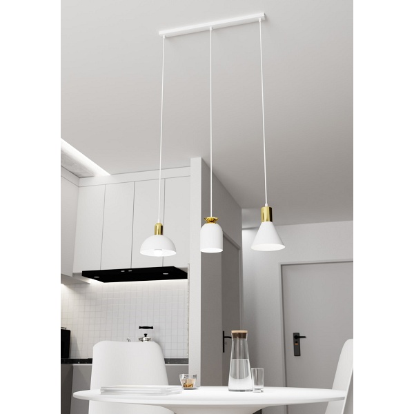 Lampa wisząca FOX 3 WH