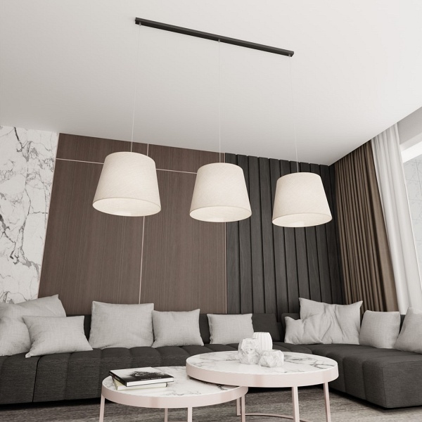Lampa wisząca EPOCA 3 BEIGE - Emibig