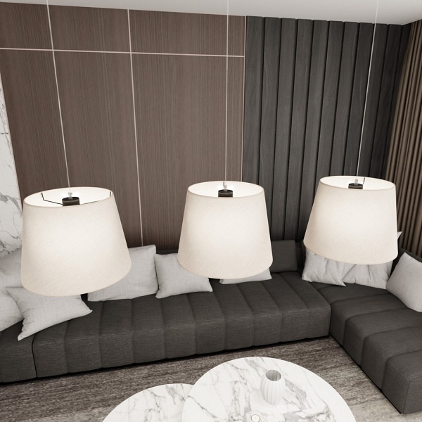 Lampa wisząca EPOCA 3 BEIGE