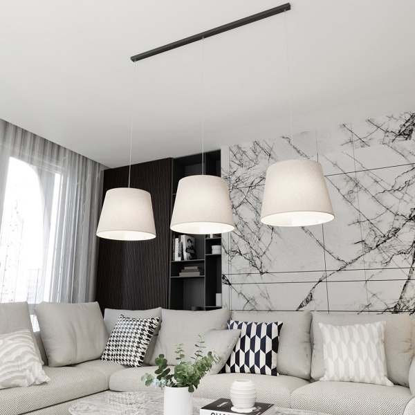 Lampa wisząca EPOCA 3 BEIGE