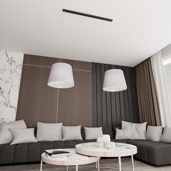 Lampa wisząca EPOCA 2 GREY - Emibig