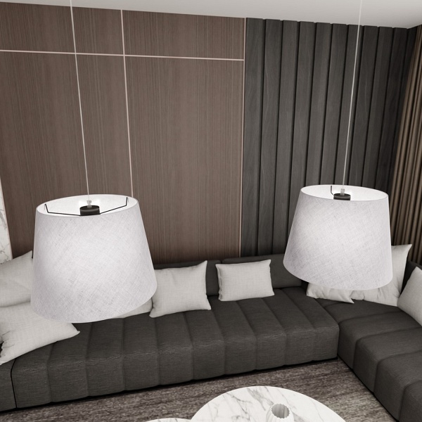 Lampa wisząca EPOCA 2 GREY